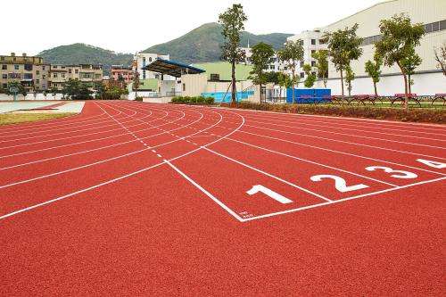 校園場所塑膠跑道