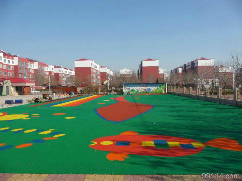 射陽縣幼兒園塑膠跑道